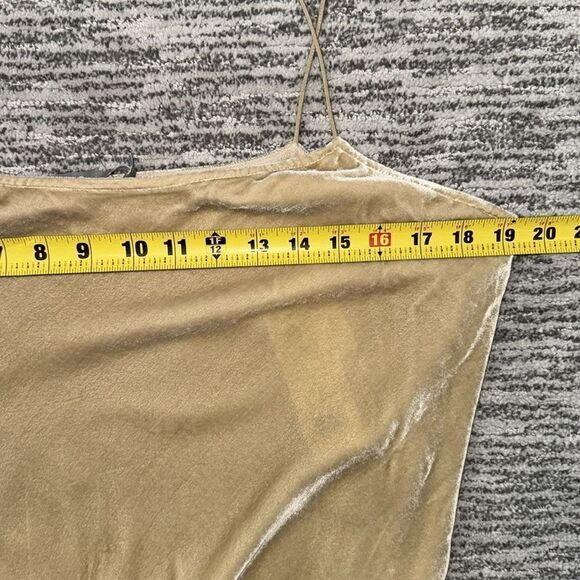 NWT Vince Velvet Cami Dress Dill Medium Revolve - Picture 7 of 13